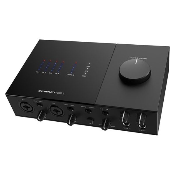کارت صدا -Native Instruments Audio6 - bia2piano- بیا تو پیانو نماینده فروش محصولات نیتیو در ایران همراه با گارانتی
