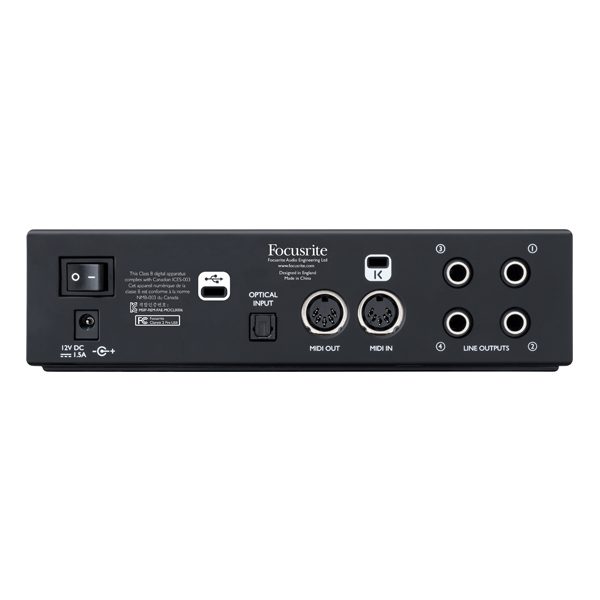 bia2piano-focusrite-Clarett-2usb - کارت صدا شرکت بیا تو پیانو نماینده فروش محصولات فوکوس رایت در ایران