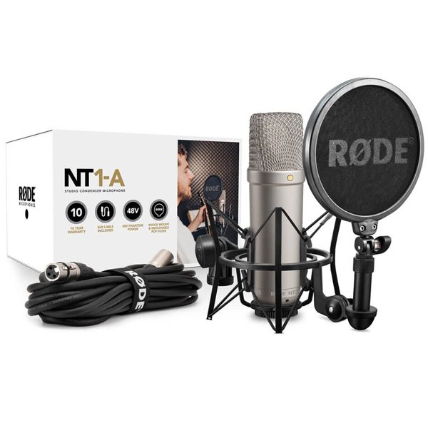 میکروفون استودیویی | rode Nt1 kit | نمایندگی رسمی فروش رود در ایران | bia2piano